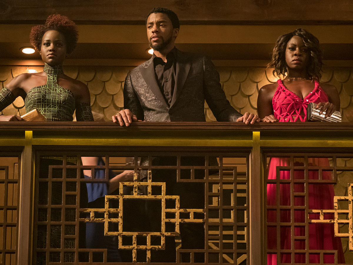 Black Panther's casino fight scene is loaded with eggs