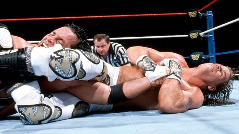 14. Bret Hart vs Shawn Michaels (WrestleMania XII)