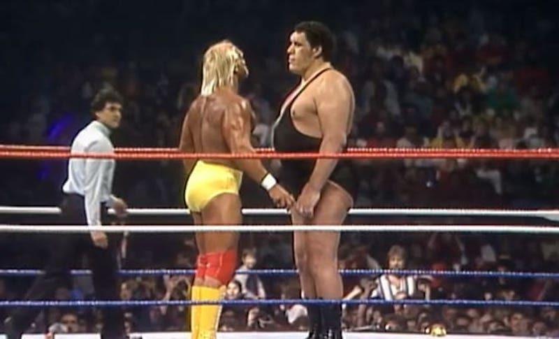 7. Hulk Hogan vs Andre the Giant (WrestleMania 3)