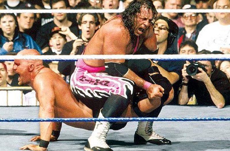 5. Bret Hart vs Stone Cold Steve Austin (WrestleMania 13)