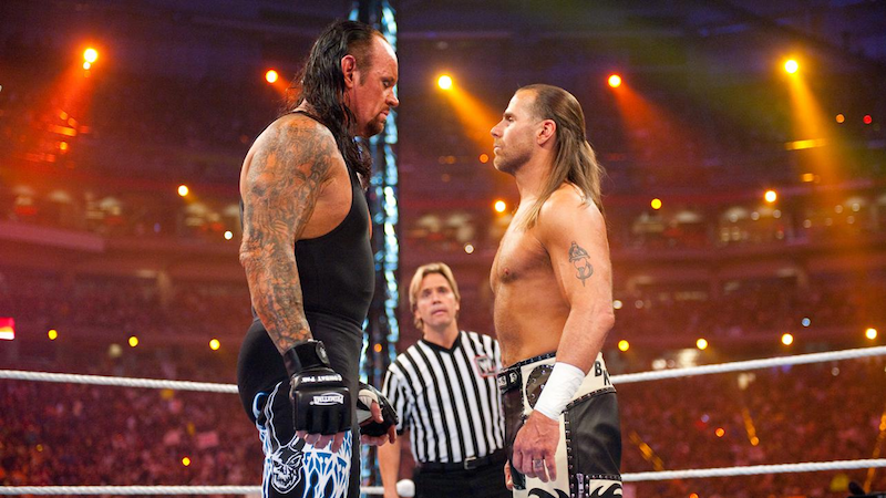 1. Shawn Michaels vs Undertaker (WrestleMania 25)