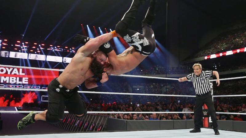 19. John Cena vs AJ Styles (Royal Rumble, 2017)