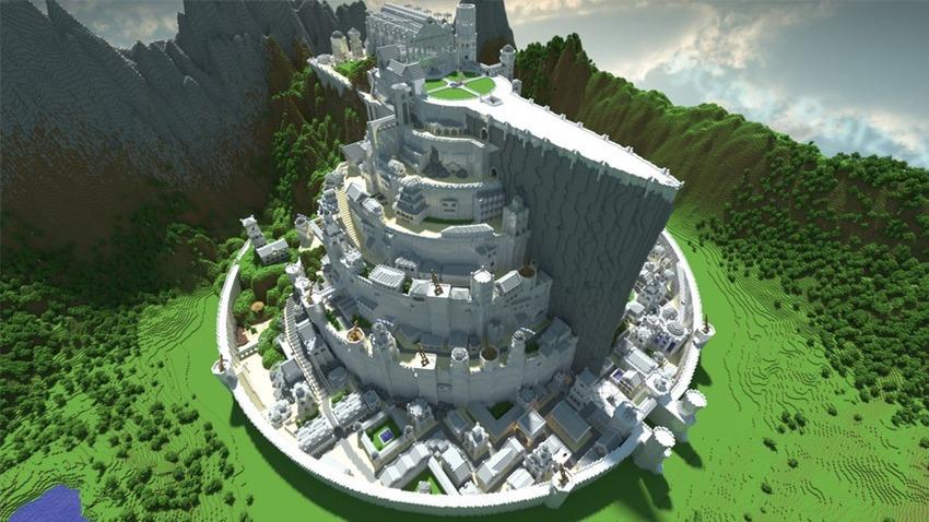 14. Minas Tirith from The Lord of the Rings