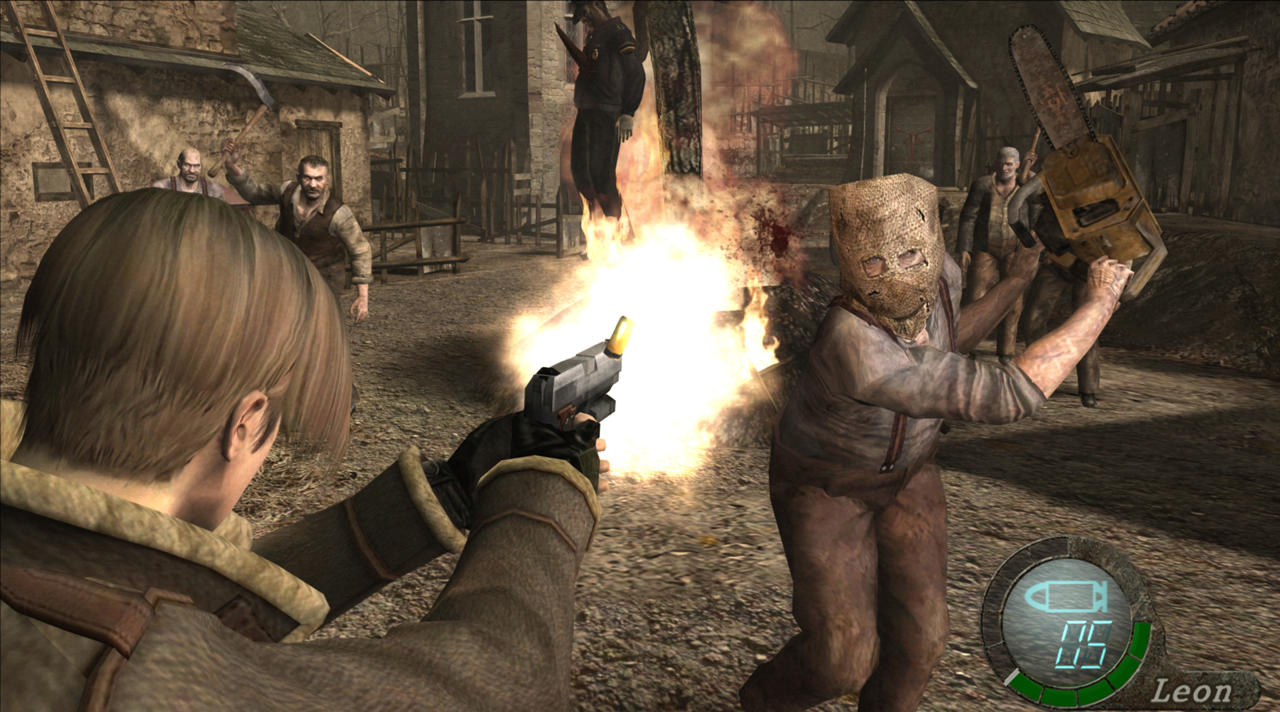 4. The Chainsaw-Wielding Dr. Salvador in Resident Evil 4