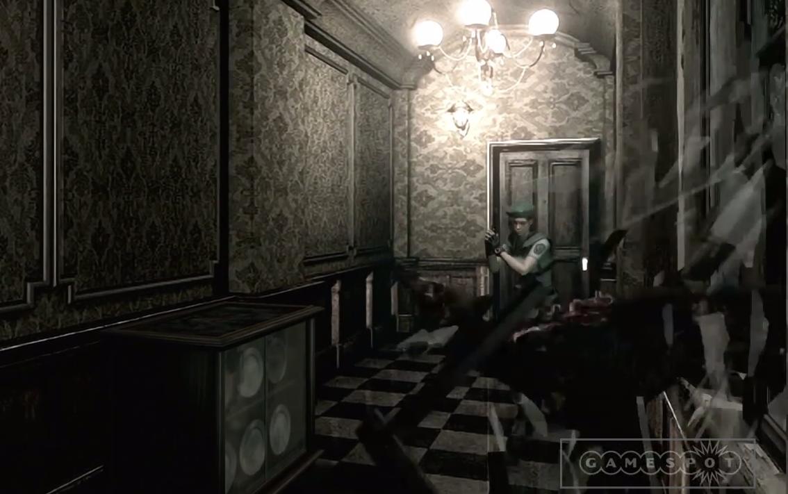 3. The Cerberus Window Scare in Resident Evil