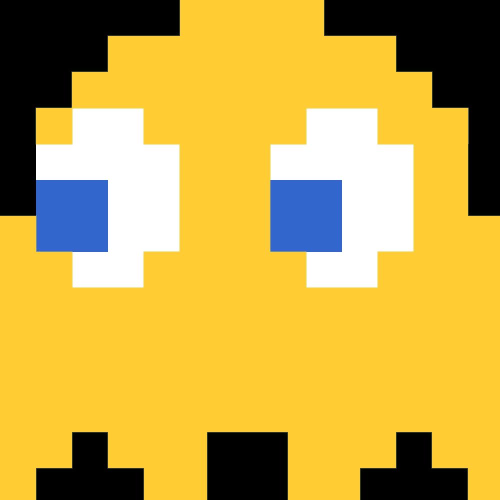 1. Clyde the Ghost from Pac-Man