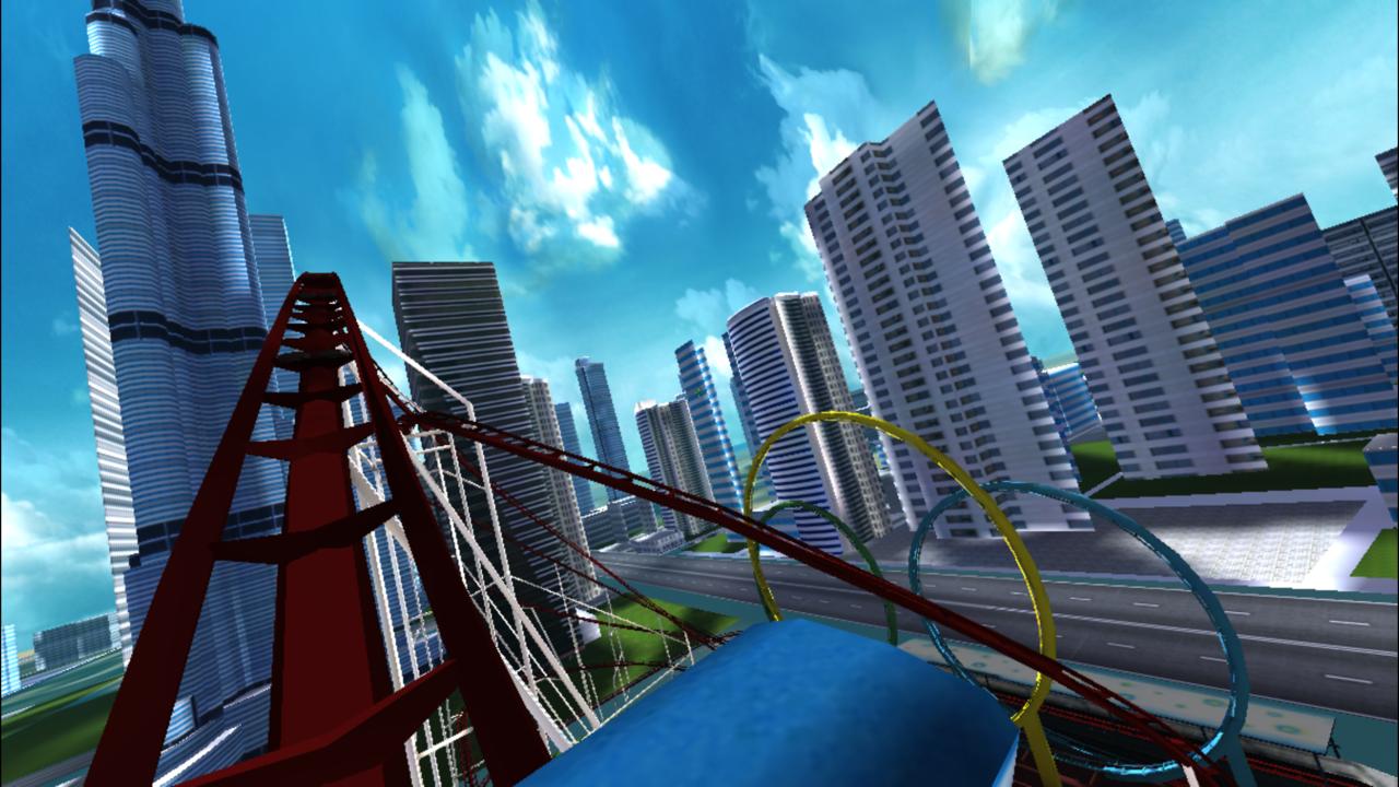 VR iPhone App: Dive City Coaster