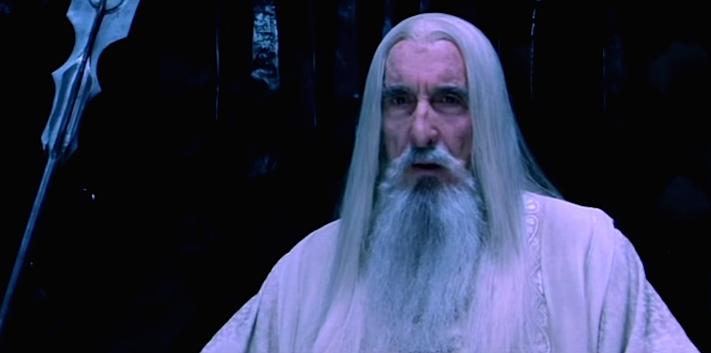 Saruman in The Lord of The Rings Trilogy