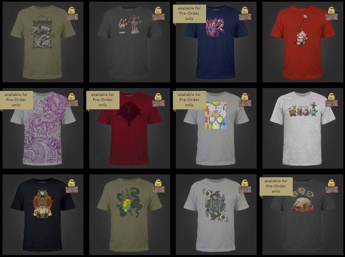 Graphic T-Shirts (Men's/Women's) - $27 ea.