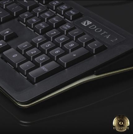SteelSeries Dota 2 M800 Keyboard: The International 2015 Edition - $220
