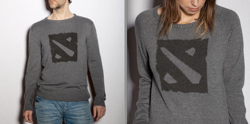 Dota 2 Logo Sweater (Men's/Women's) - $65