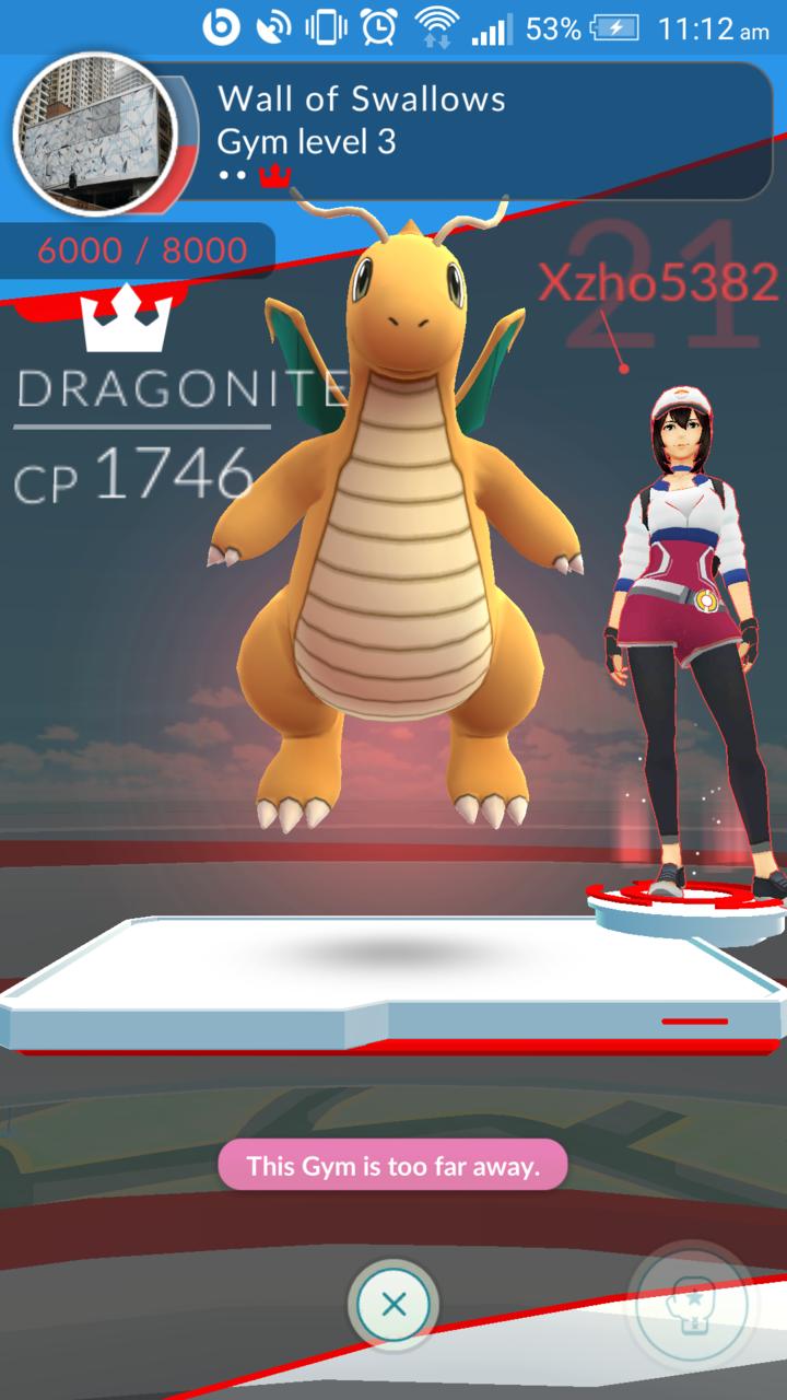 Store Pokemon at Your Team's Gyms
