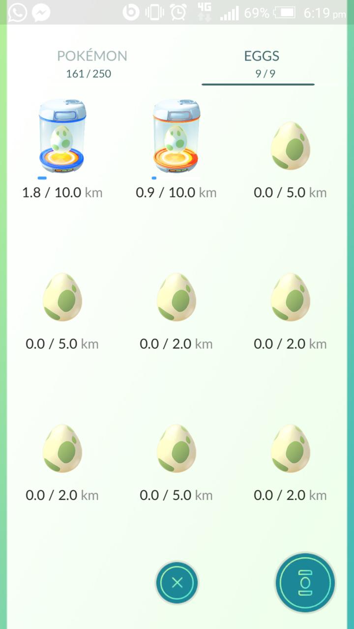 XP Power of Pokemon Eggs