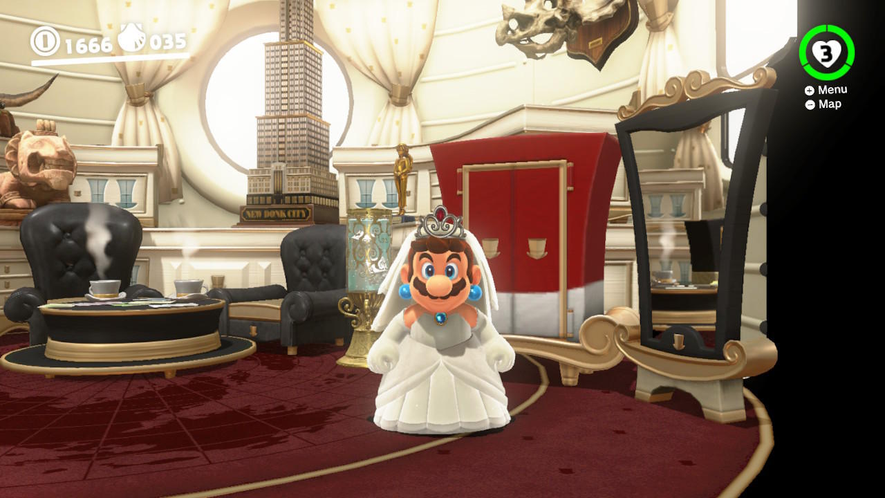 Peach Wedding Outfit (Super Mario Odyssey Series)