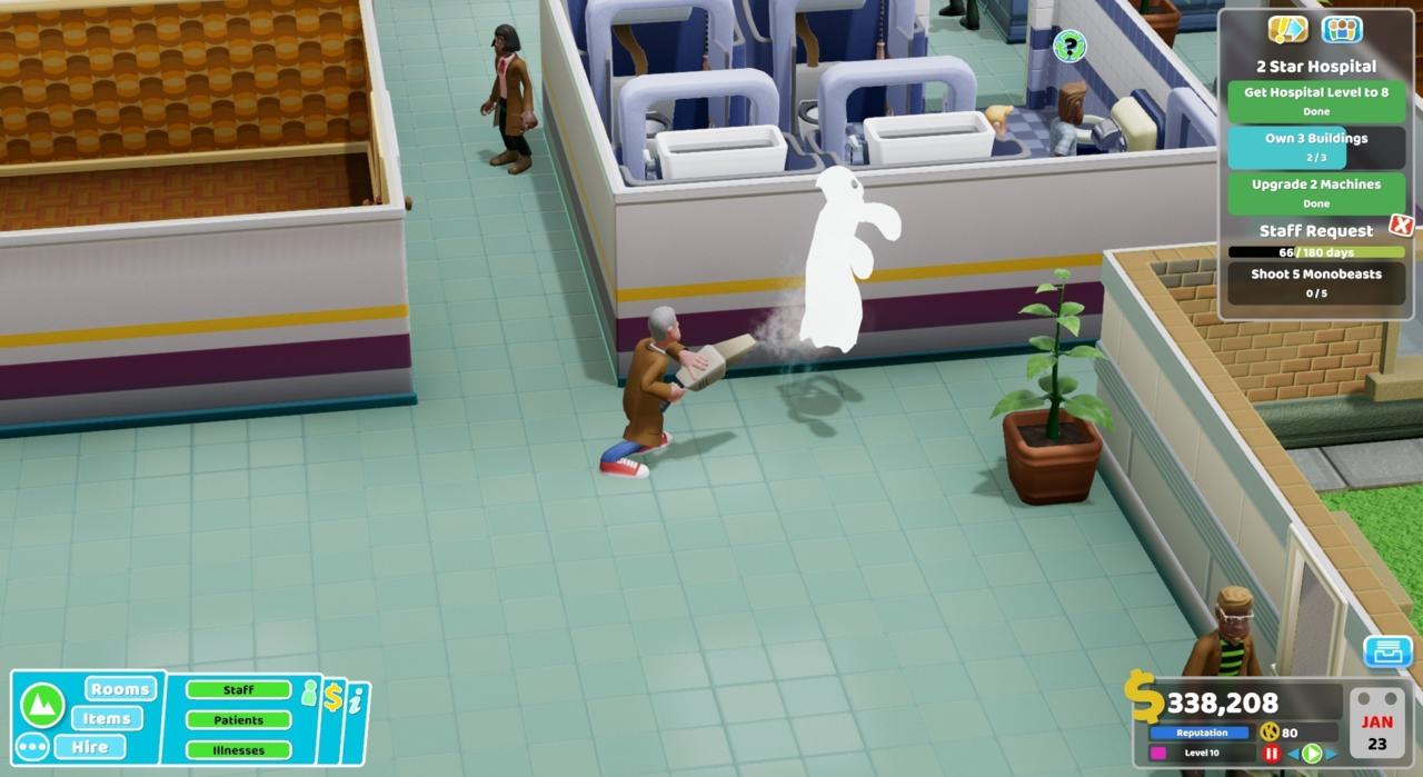 Two Point Hospital -- 8/10