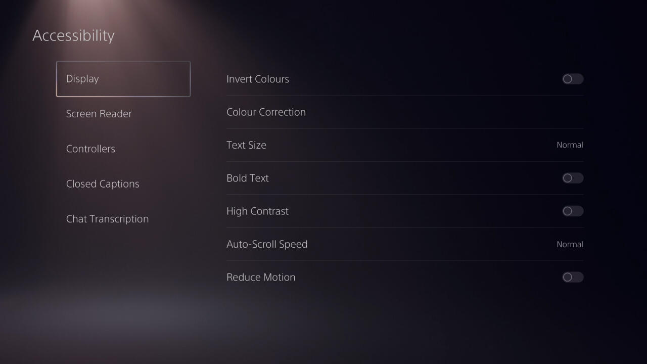  The PS5 has a suite of accessibility options to better cater the console experience to players who need them. 