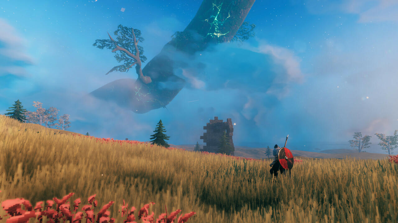 Valheim succeeds in enticing you to explore its vast open-world thanks in part to its surprisingly beautiful low-poly 3D visuals.