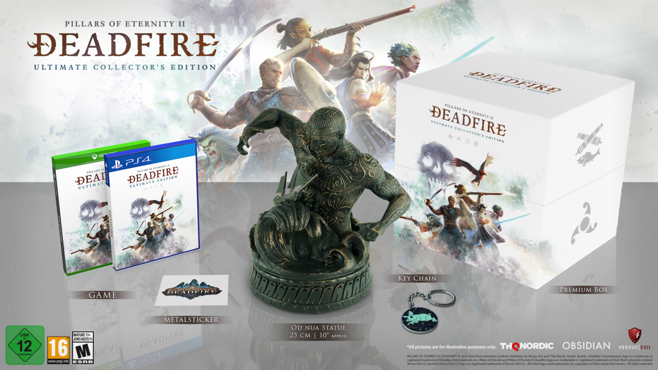 Pillars of Eternity II: Deadfire - Ultimate Collector's Edition bundle.
