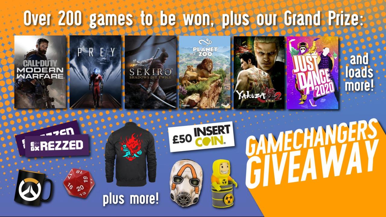 The grand prize winner will net over 200 games, plus other gaming goodies.