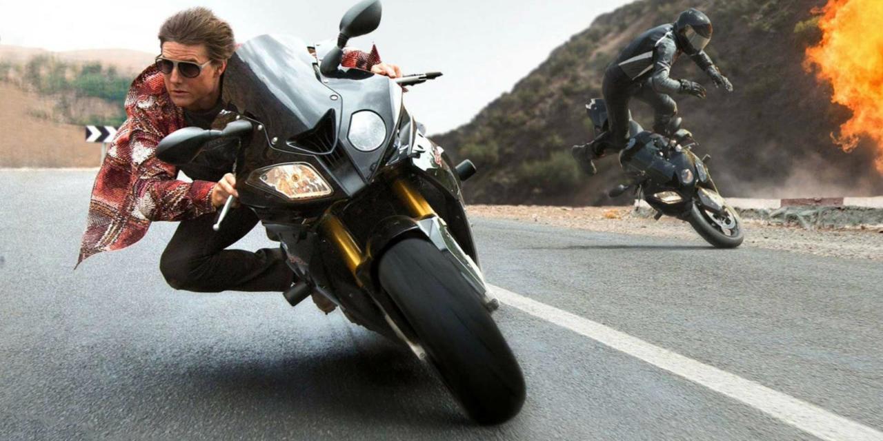 6. Mission Impossible: Rogue Nation – Bike Chase