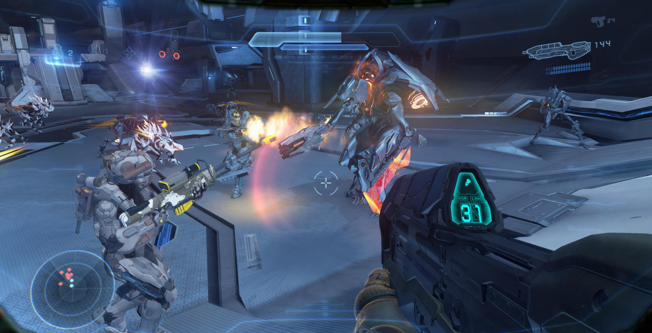 Halo 5's campaign is best played cooperatively.