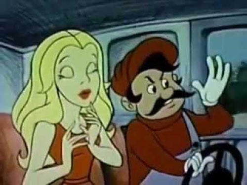 Mario made his TV premiere before Super Mario Bros.