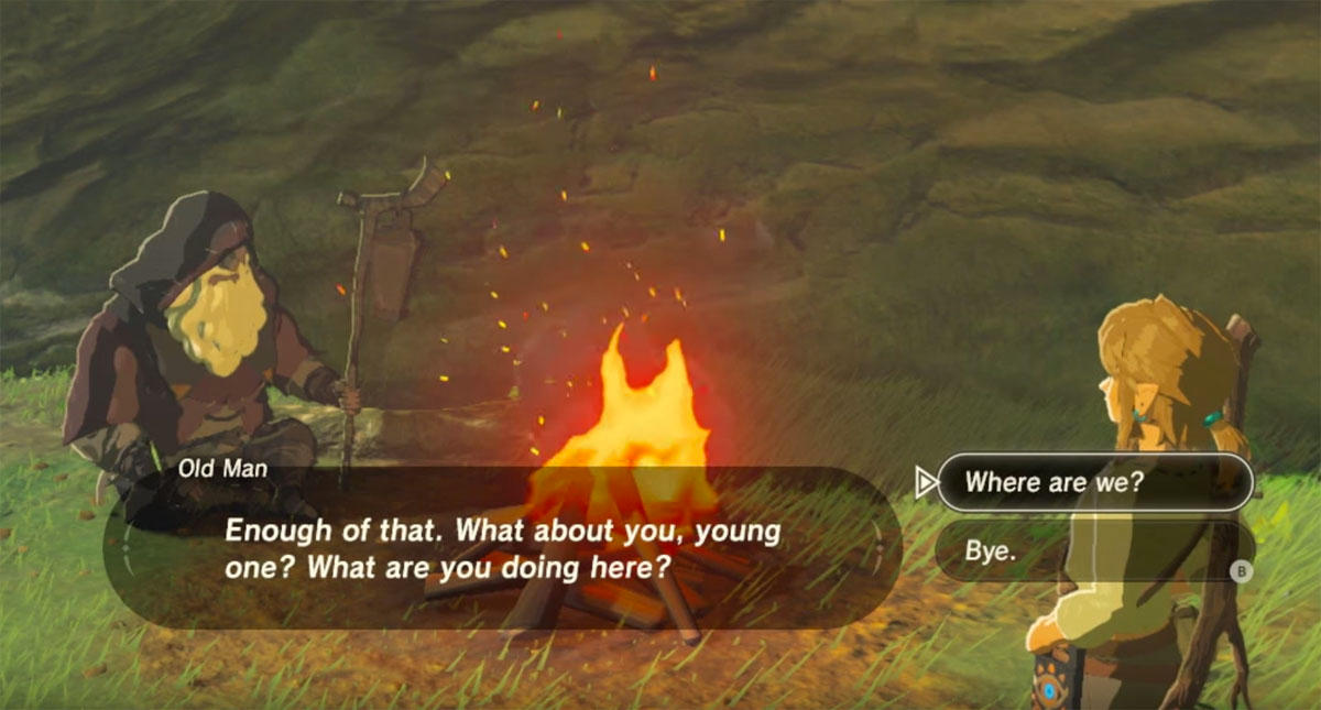 Link can actually hold a conversation now!