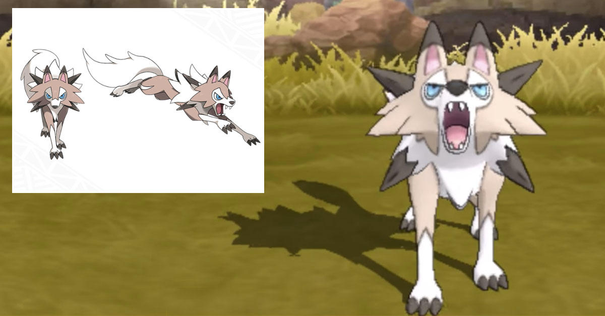 Lycanroc, the Wolf Pokemon