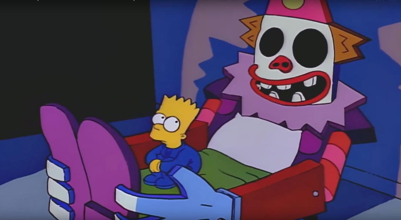 18. Bart Simpson's Clown Bed, The Simpsons