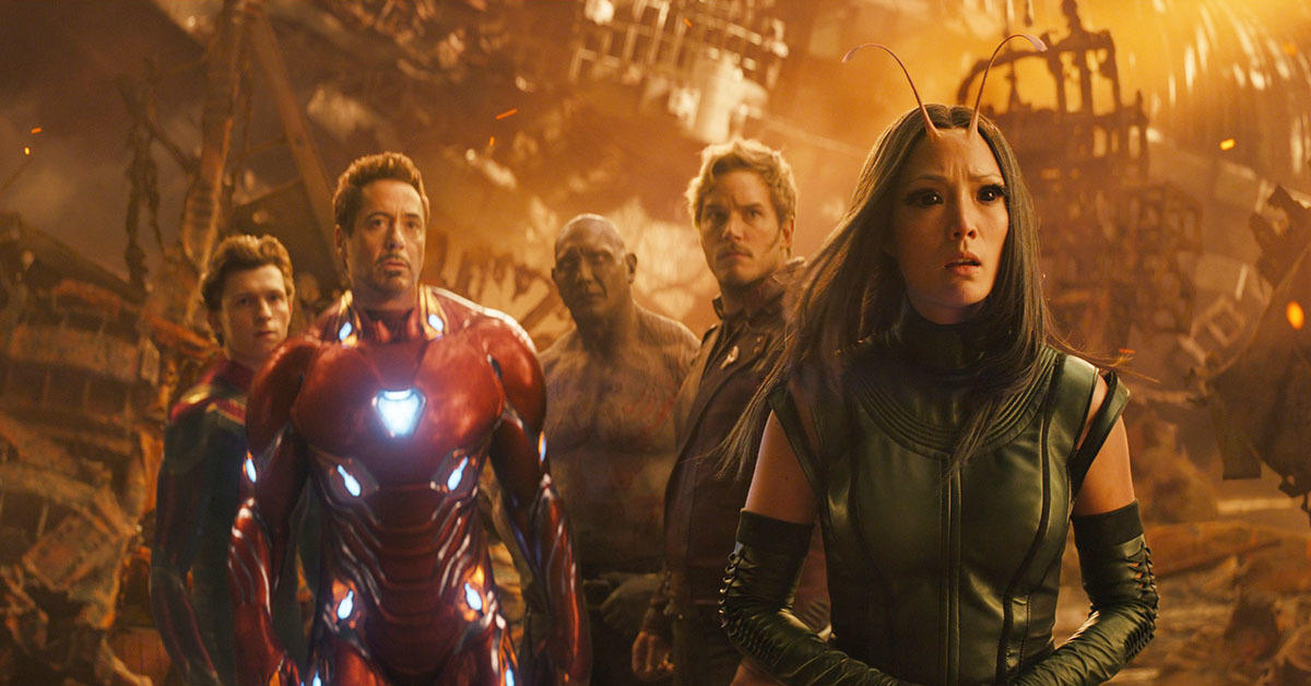 15. Avengers: Infinity War (tie)