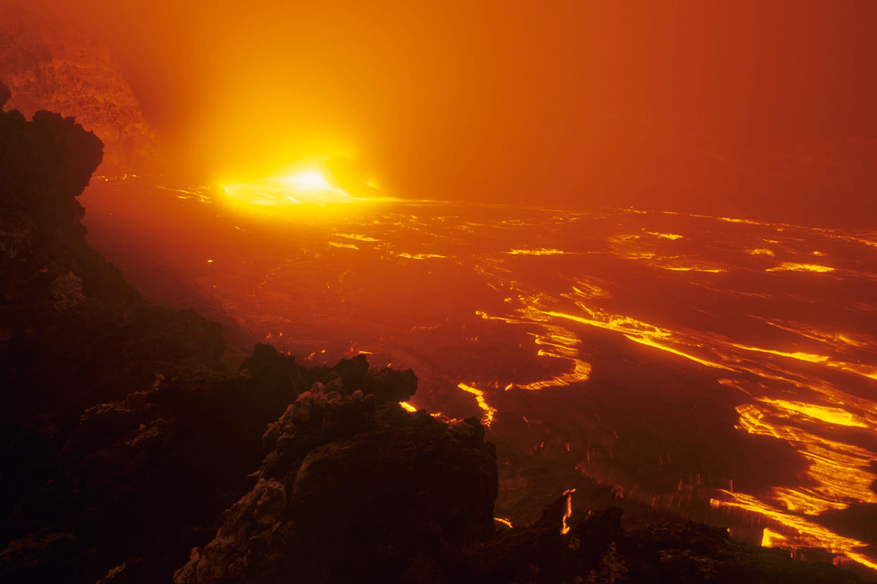 12. Setting off volcanic eruptions ... on another planet