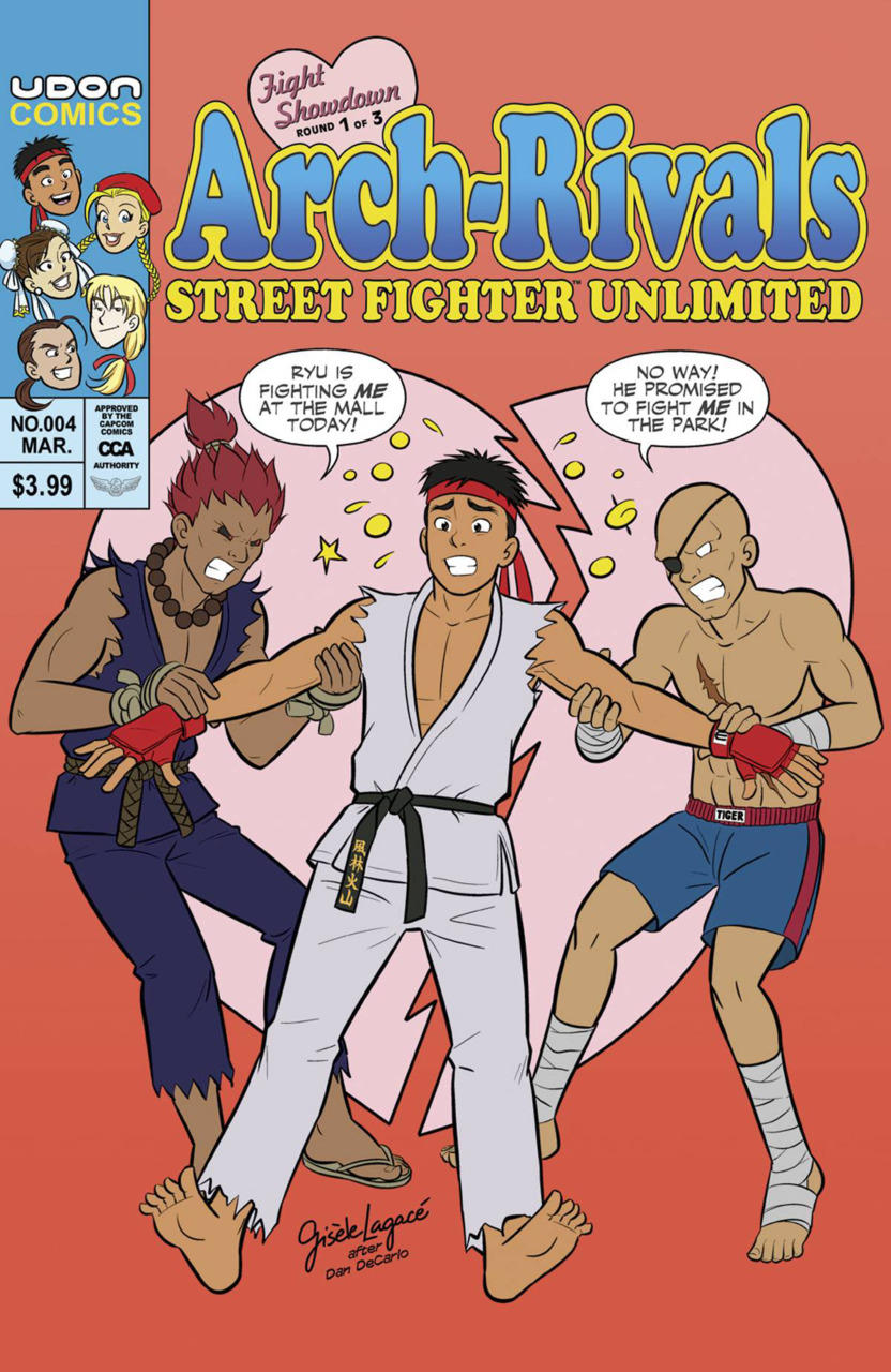 Street Fighter Unlimited #4 by Joe Vriens
