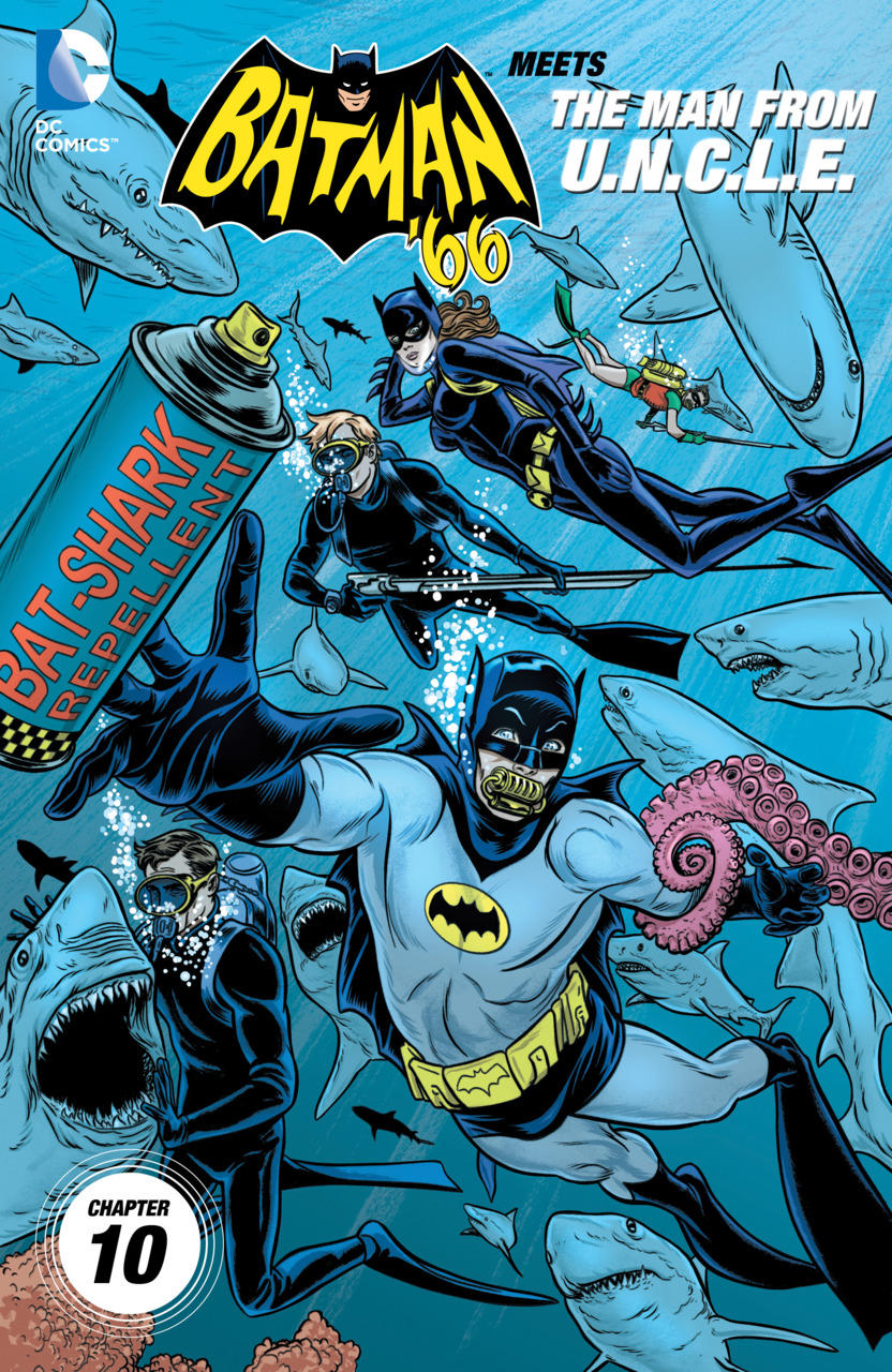 Batman '66 Meets The Man From U.N.C.L.E. #10 by Michael Allred