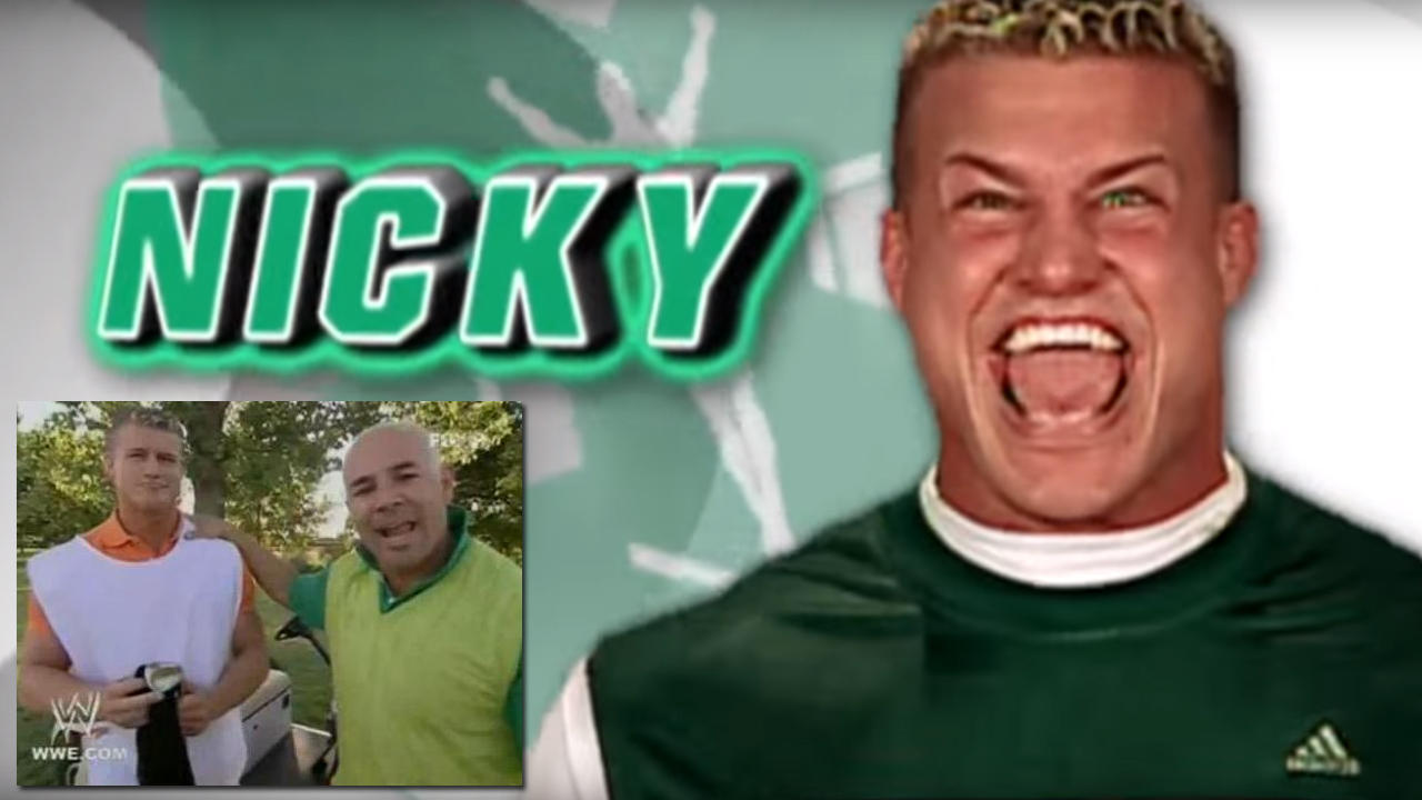 Then: Kerwin White's Caddy/Nicky from Spirit Squad