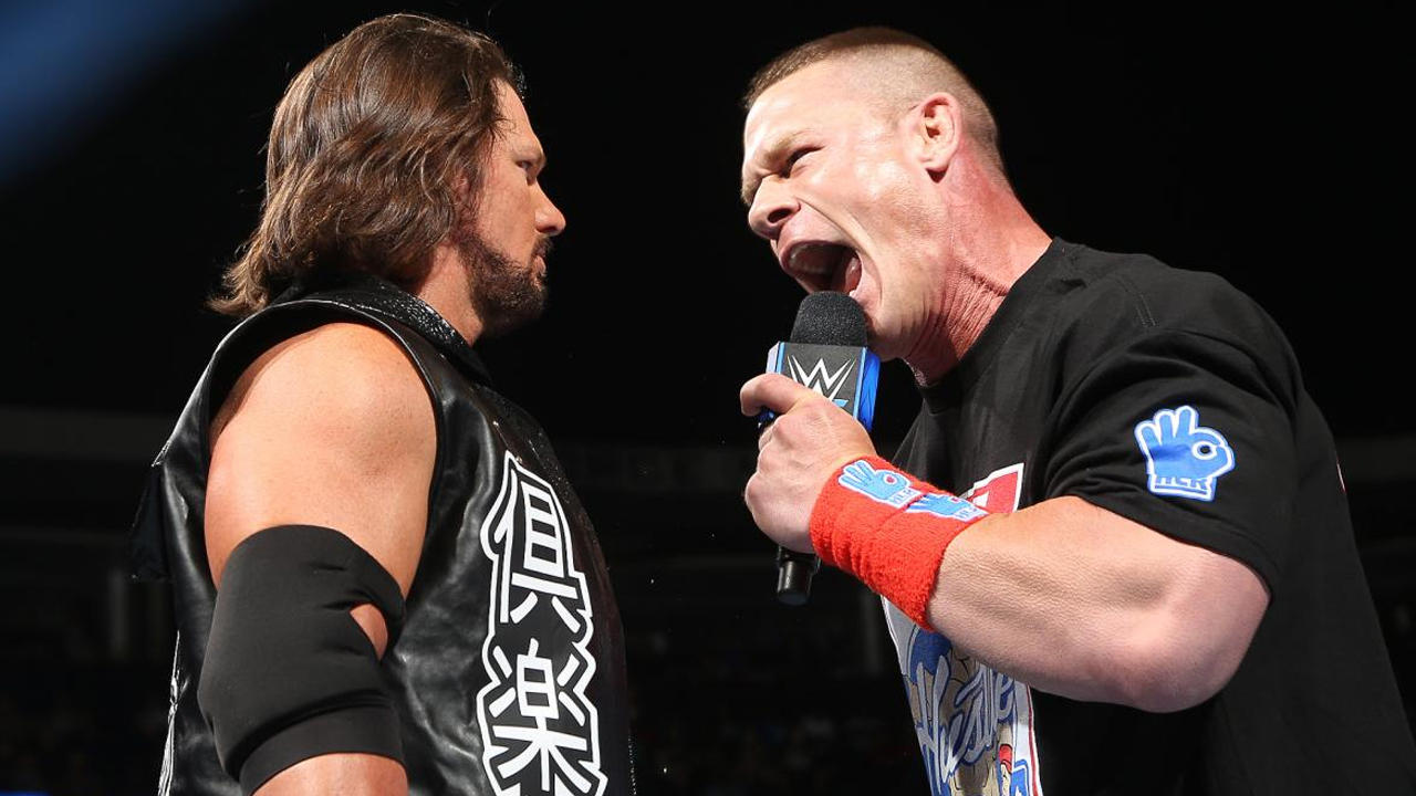 John Cena vs AJ Styles