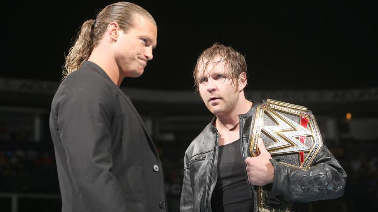 Dean Ambrose (c) vs Dolph Ziggler