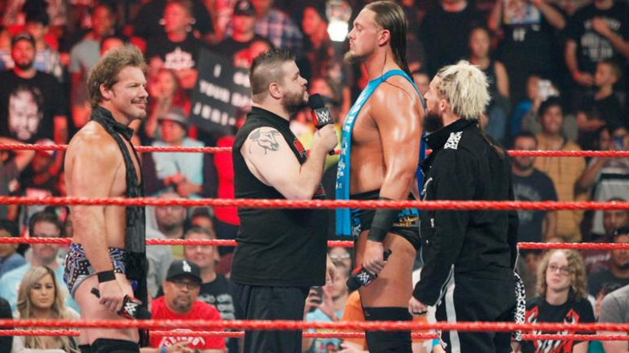 Enzo Amore & Big Cass vs Chris Jericho & Kevin Owens