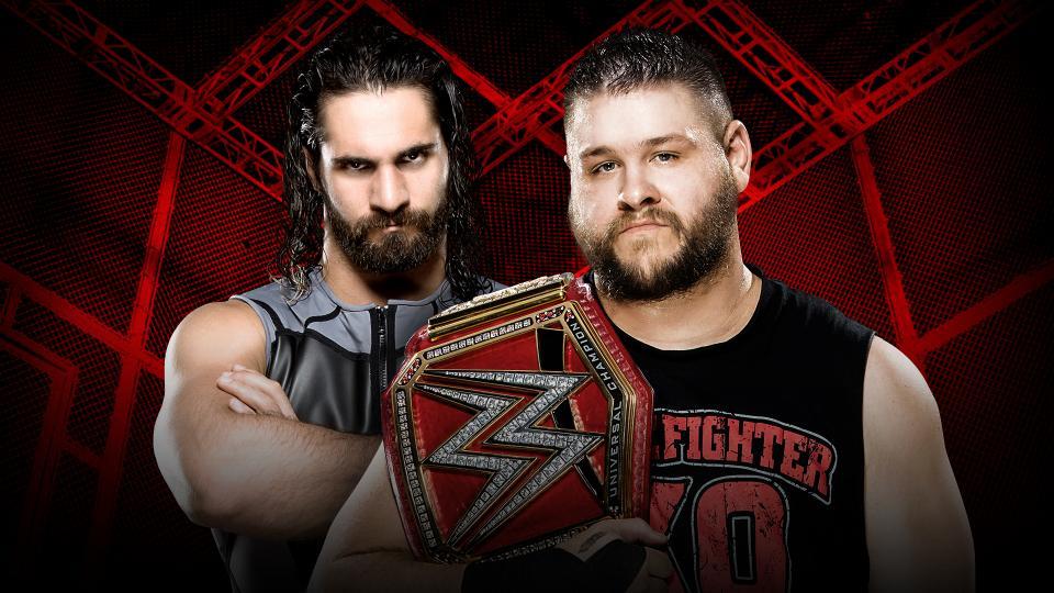 Kevin Owens (c) vs. Seth Rollins (Hell in a Cell Match)
