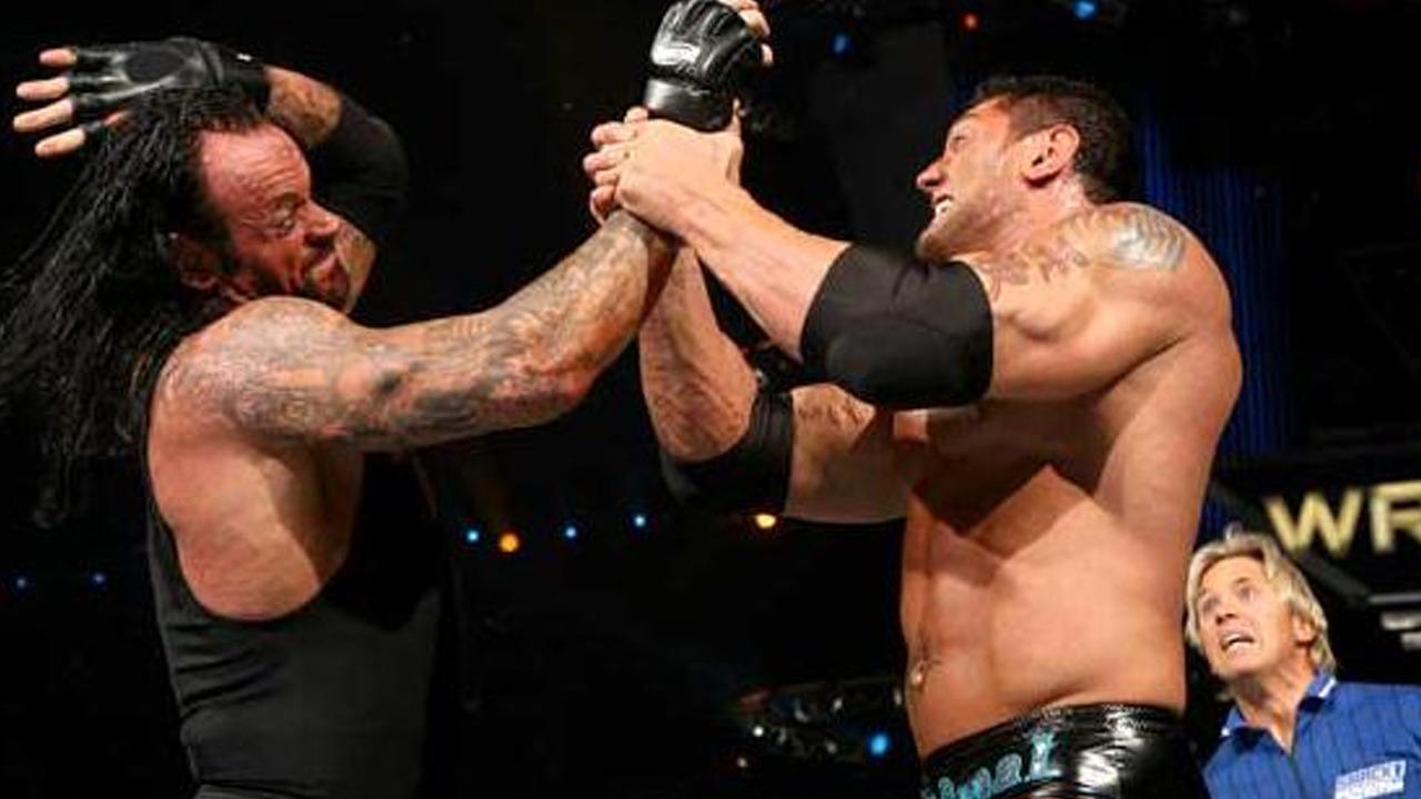 10. Wrestlemania 23: Batista (For the World Heavyweight Championship)