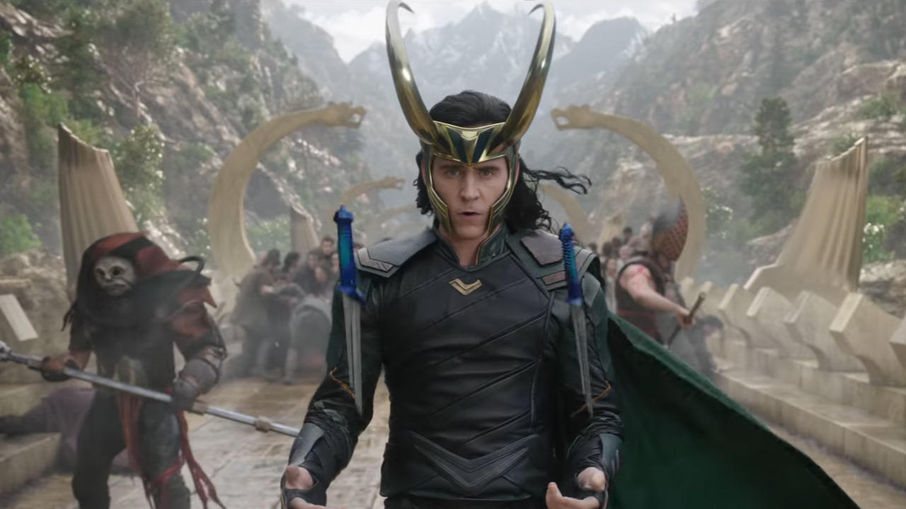 Loki Engages In Battle