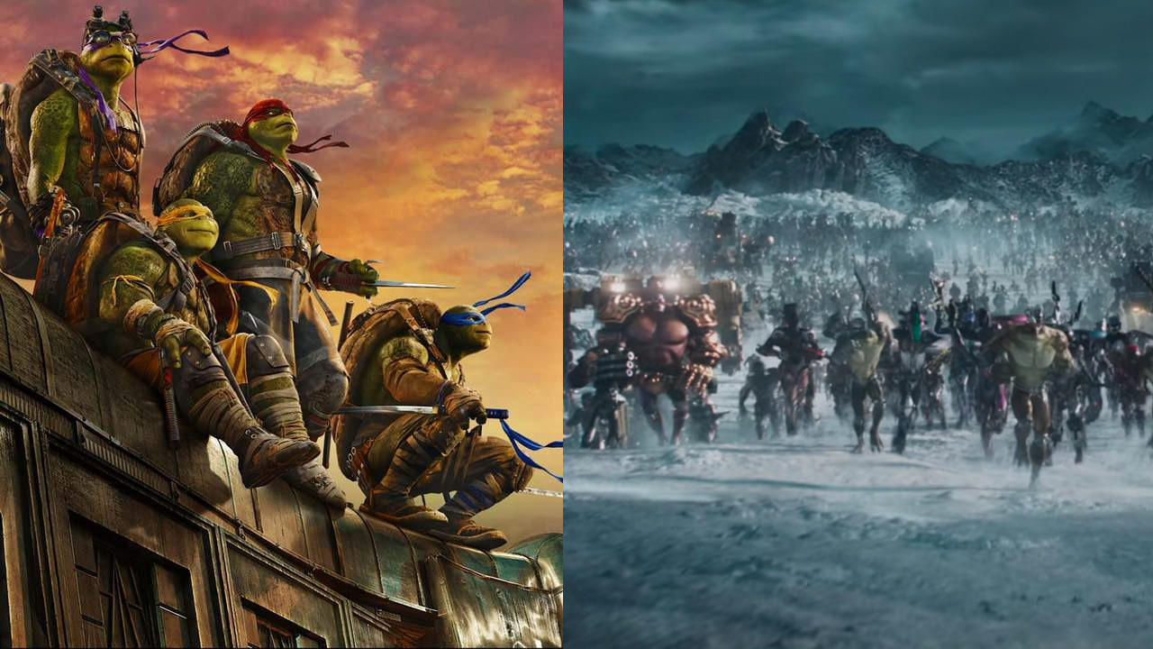 Paramount's rebooted Ninja Turtles appear in final battle