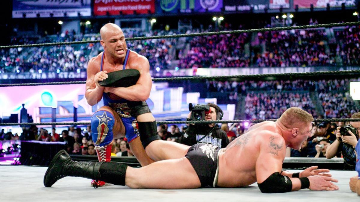 Wrestlemania XIX: Brock Lesnar vs. Kurt Angle
