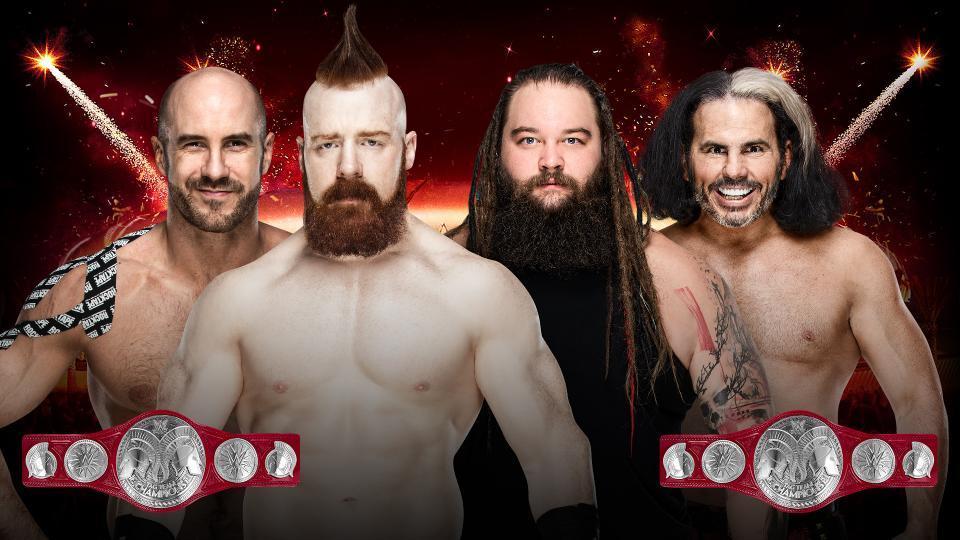 The Bar vs. Matt Hardy & Bray Wyatt