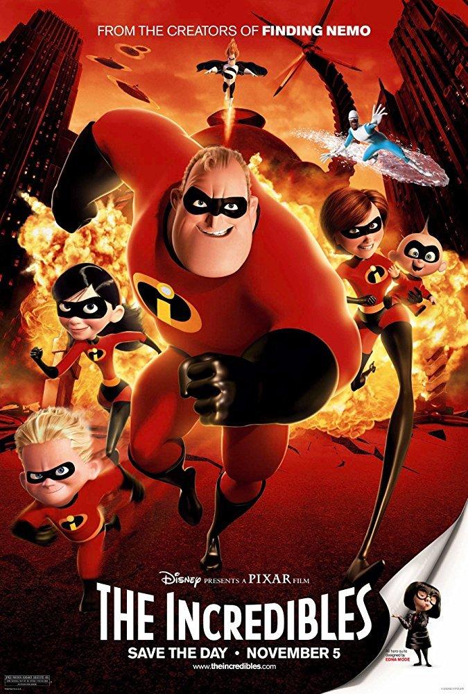 5. Incredibles (2004)