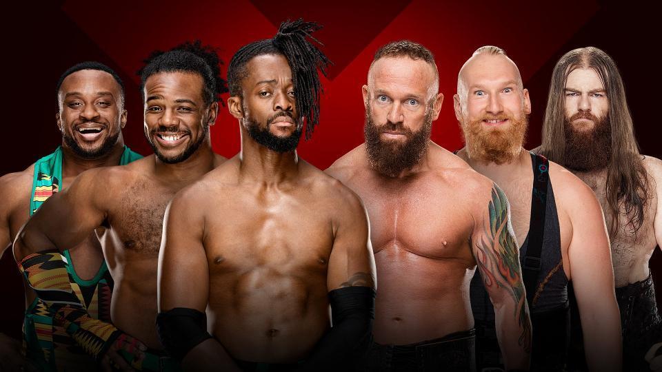 The New Day vs. Sanity (Tables Match) (Extreme Rules Kickoff)