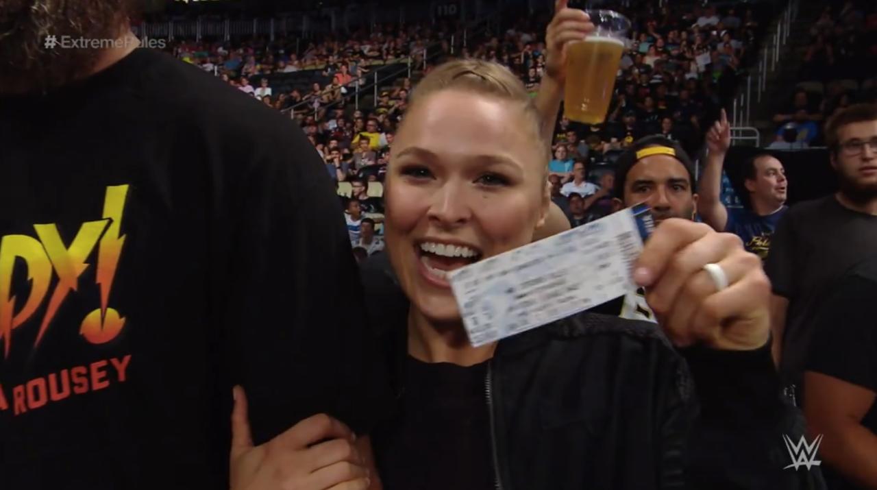 Ronda Debating On Switching Seats To The Upper-Deck Section