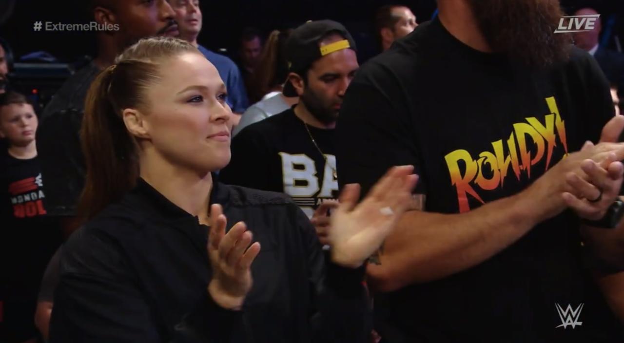 Ronda Applauding The Dancing Dogs Halftime Show