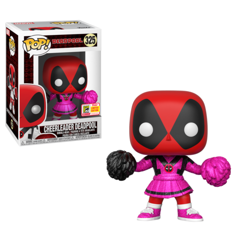 Deadpool - Cheerleader Deadpool in Pink Glitter