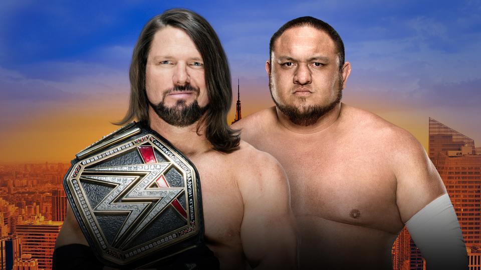 AJ Styles (c) vs. Samoa Joe