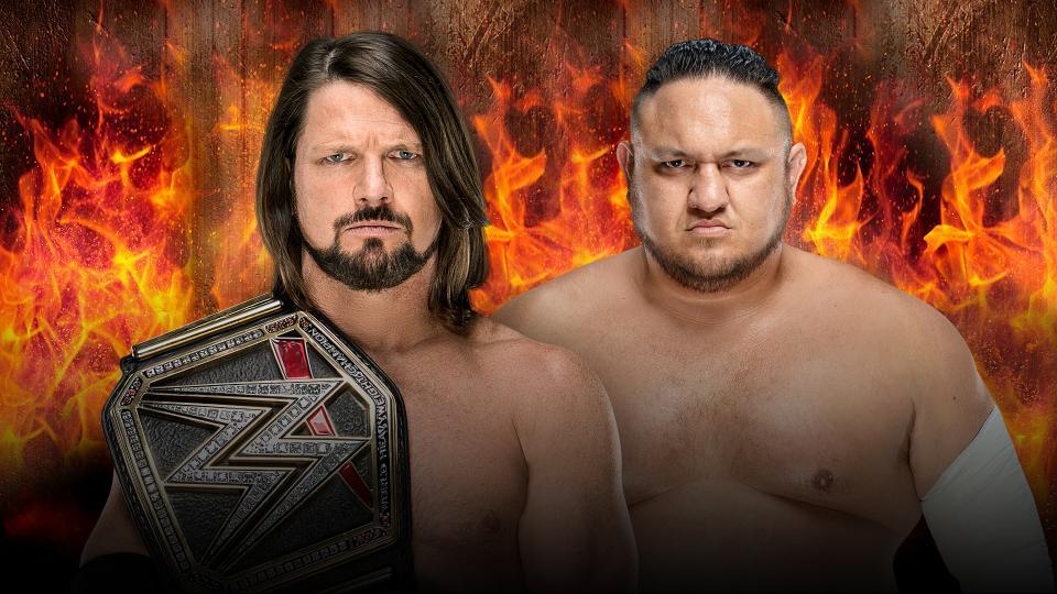 AJ Styles (c) vs. Samoa Joe (WWE Championship)